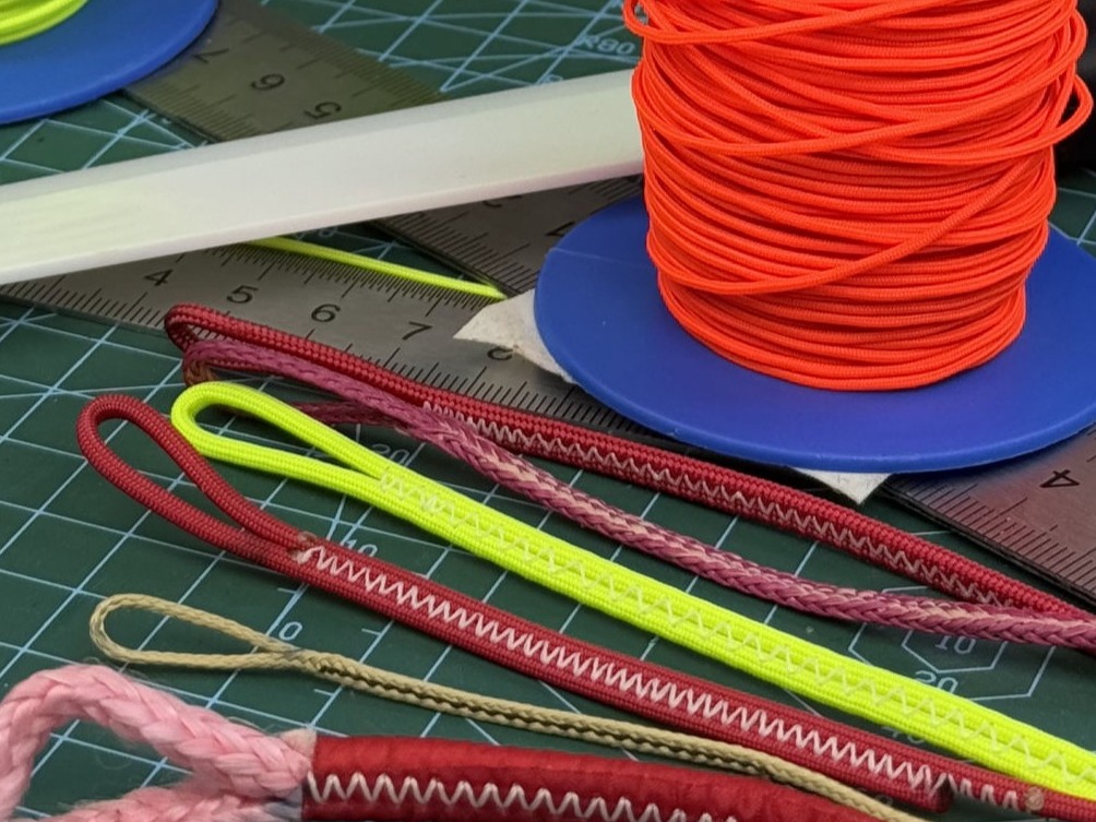 Paraglider lines illustrated 